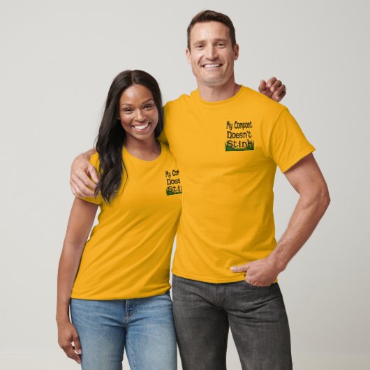 T-shirt Mon Compost ne pue pas Funny Gardener Slogan (Unisexe)