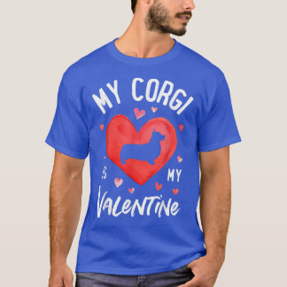 T-shirt Mon Corgi Est Mon Amoureux des chiens De Saint Val