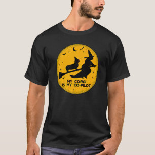 T-shirt Mon Corgi Est Mon Copilote Halloween