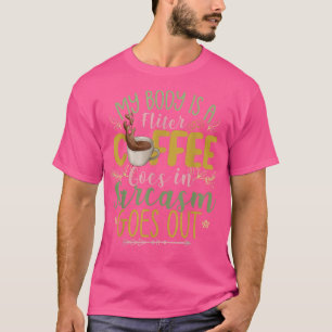 T-shirt Mon Corps Est Un Café Filtre Va En Sarcasme Va Ou