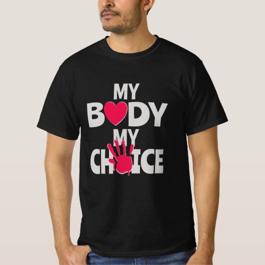 T-shirt Mon Corps Mon Choix (Devant)