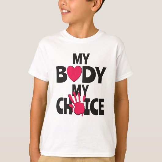 T-shirt Mon corps Mon choix (Devant)