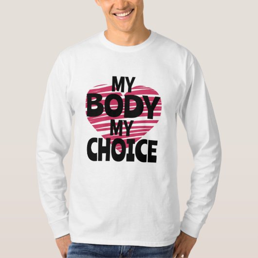 T-shirt Mon corps Mon choix (Devant)