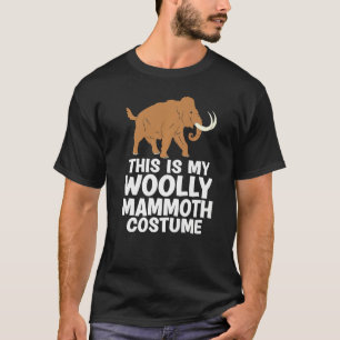 T-shirt Mon costume de mammouth laineux Préhistat animal d