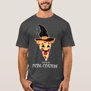 T-shirt Mon costume de sorcière de pizza Nourriture italie
