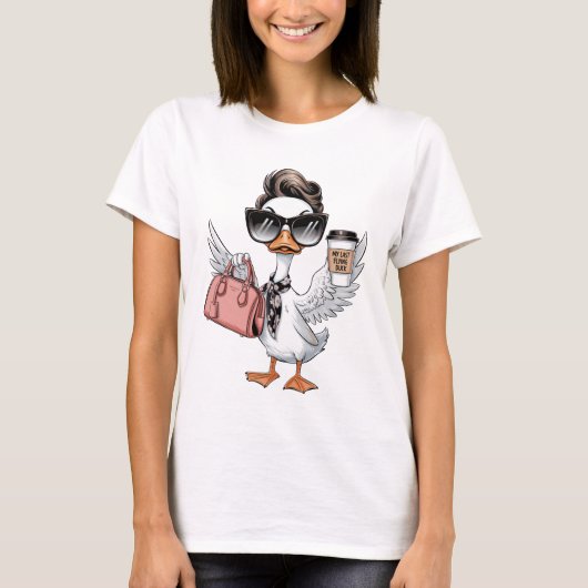 T-shirt Mon dernier canard volant (Devant)