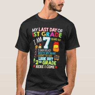 T-shirt Mon Dernier Jour De 1Ere Année De 2Ème Année Je Vi