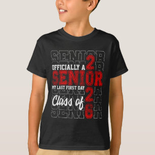 T-shirt Mon Dernier Premier Jour Senior Life Cl De 2026 Hi