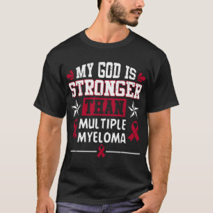 T-shirt Mon Dieu Est Plus Fort Que La Sensibilisation Au M