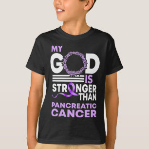 T-shirt Mon Dieu Est Plus Fort Que Les Acteurs Du Cancer D