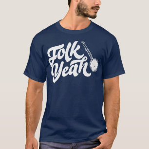 T-shirt Mon Dieu ! Funny Bluegrass Festival Folk Music Con