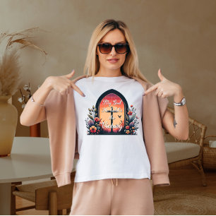 T-shirt Mon dieu Il détient la victoire