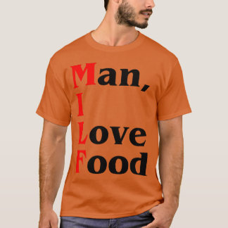 T-shirt MON DIEU J'ADORE LA NOURRITURE drôle