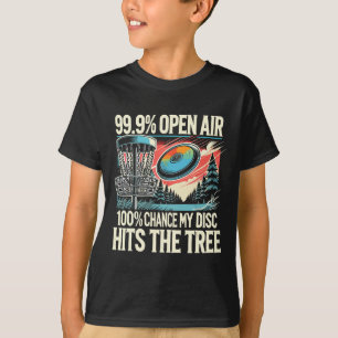 T-shirt Mon Disque Heurte L'Arbre Joueur De Disque De Golf