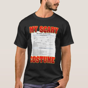 T-shirt Mon effraction Personnalisé Funny Job application