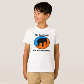 T-shirt Mon éléphant a mangé mon travail (Devant entier)