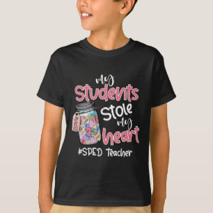 T-shirt Mon élève m'a volé mon cœur Sped Professeur Saint