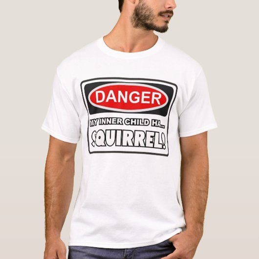 T-shirt Mon enfant intérieur a... SQUIRREL ! (Devant)