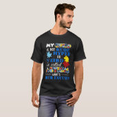 T-shirt Mon enfant n'est pas impoli hyper ou bizarre c'est (Devant entier)