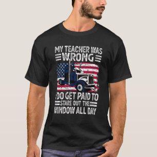 T-shirt Mon Enseignant Était Mauvais Je Me Fais Payer Chau