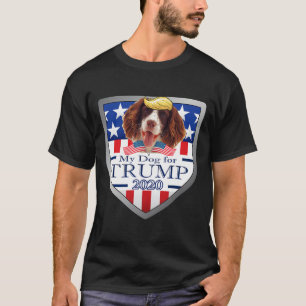 T-shirt Mon épagneul Springer anglais pour Trump