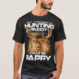 T-shirt Mon Épouse De Chasse Favorite M'Appelle Pappy