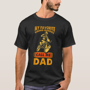 T-shirt Mon Épouse D'Équitation Préférée M'Appelle Papa Di