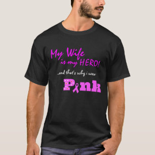 T-shirt Mon ÉPOUSE est mon héros, celui est pourquoi je
