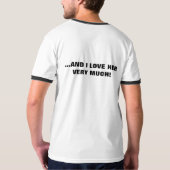 T-SHIRT MON ÉPOUSE ME BAT (Dos entier)