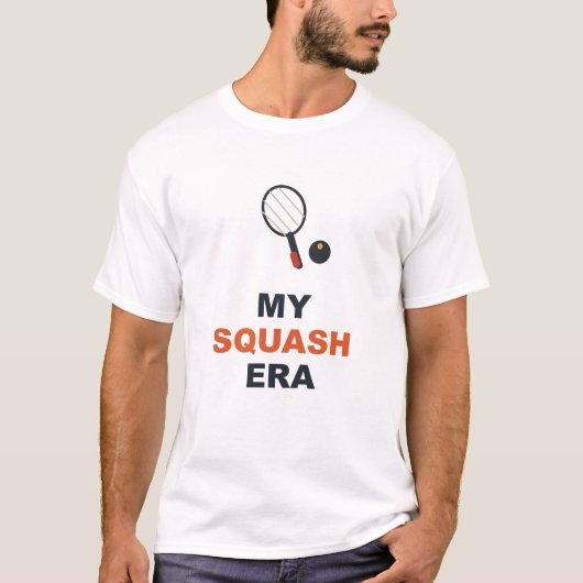 T-shirt Mon Ère de Squash (Devant)