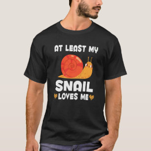T-shirt Mon escargot m'aime les femmes escargot