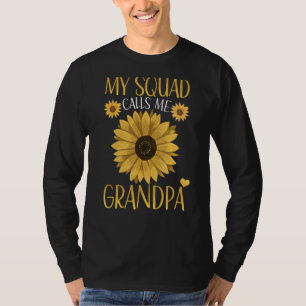 T-shirt Mon Escouade M'Appelle Grand-Père Tournesol Corres