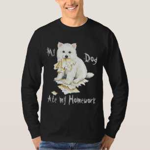 T-shirt Mon Eskie A Mangé Ma Maison