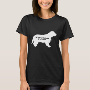 T-shirt Mon Espagnol Pense Que Je Suis Cool Drôle Chien Gr