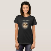 T-shirt Mon Esprit Animal Grumpy Regard Chat Visage (Devant entier)