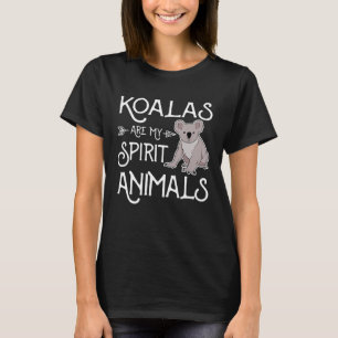 T-shirt Mon Esprit Animaux Vintages Ours De Koala