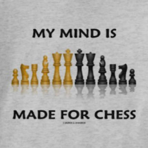 T-shirt Mon Esprit Est Fait Pour Les Échecs (Jeu D'Échecs 