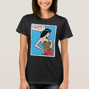 T-shirt Mon excuse est que j'ai eu une mauvaise éducation 