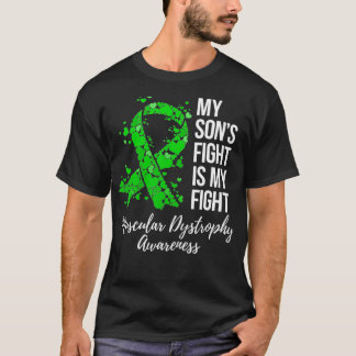 T-shirt Mon Fils Combattre Est Mon Combat Dystrophie Muscu