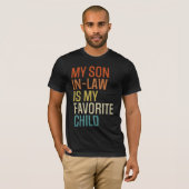 T-shirt Mon Fils En Droit Est Ma Famille Favorite Enfant D (Devant entier)