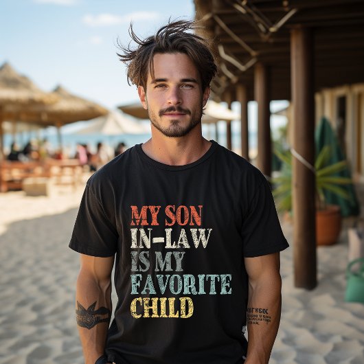 T-shirt Mon Fils En Droit Est Ma Famille Favorite Enfant D