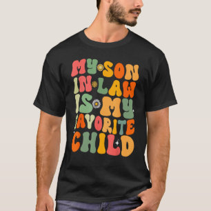 T-shirt Mon Fils En Droit Est Mon Enfant Favori Amusant Fa