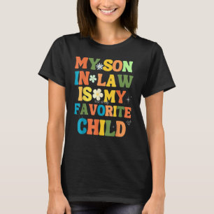 T-shirt Mon Fils En Droit Est Mon Enfant Favori Famille Am