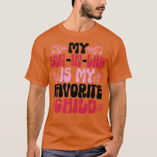 T-shirt Mon Fils En Droit Est Mon Enfant Préféré