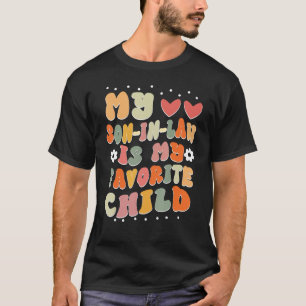 T-shirt Mon Fils En Droit Est Mon Enfant Préféré Retro_2