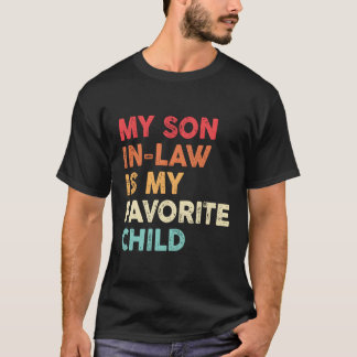 T-shirt Mon Fils En Droit Est Mon Humour Favori De Famille