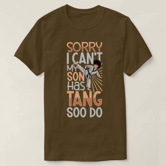 T-shirt Mon fils fait Tang Soo Do (Design devant)