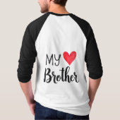 T-shirt Mon frère (Dos)