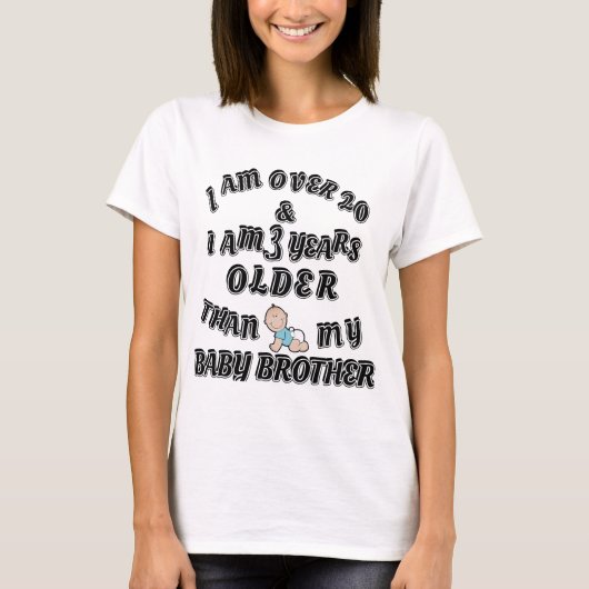 T-SHIRT MON FRÈRE BÉBÉ (Devant)