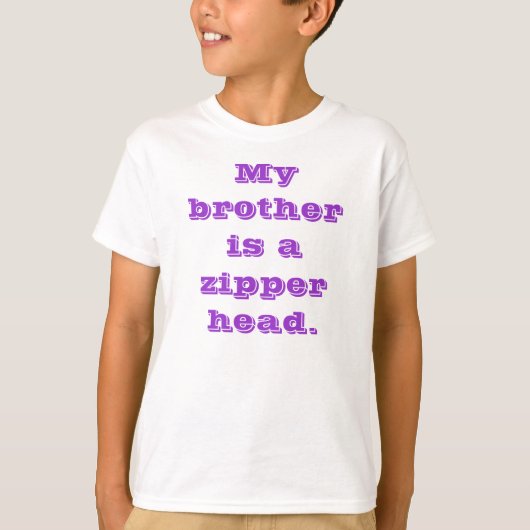 T-shirt Mon frère est… (Devant)